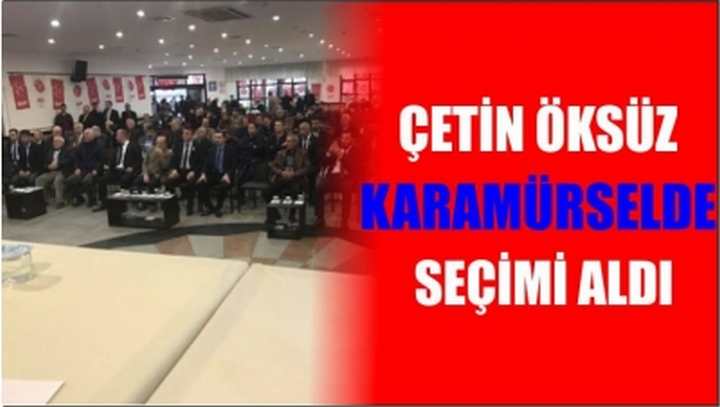 Öksüz Yeniden Başkan