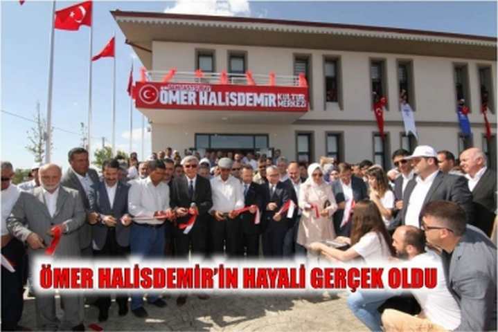 Ömer Halisdemir’in hayali gerçek oldu