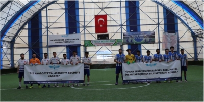 ‘Omuz Omuza’ futbol turnuvası başladı