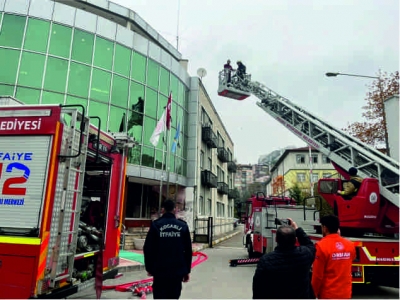 Orman İşletme’de gerçeği aratmayan tatbikat