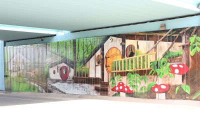 Ormanya, bu alt geçide resmedildi