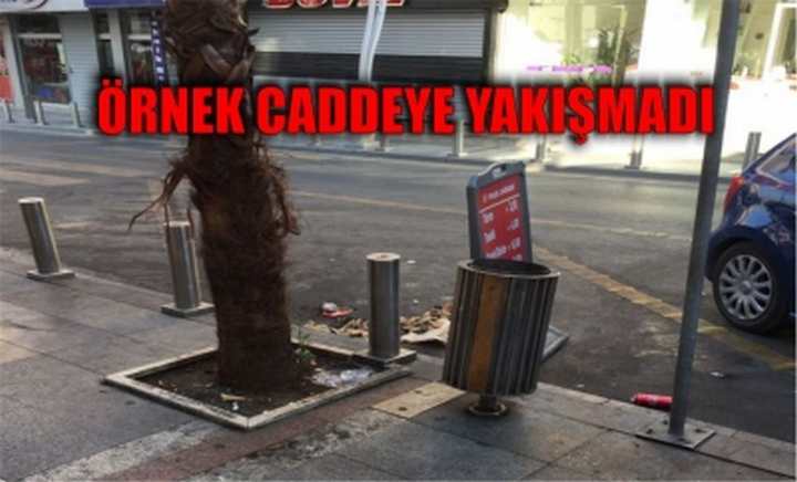 ÖRNEK CADDEYE YAKIŞMADI