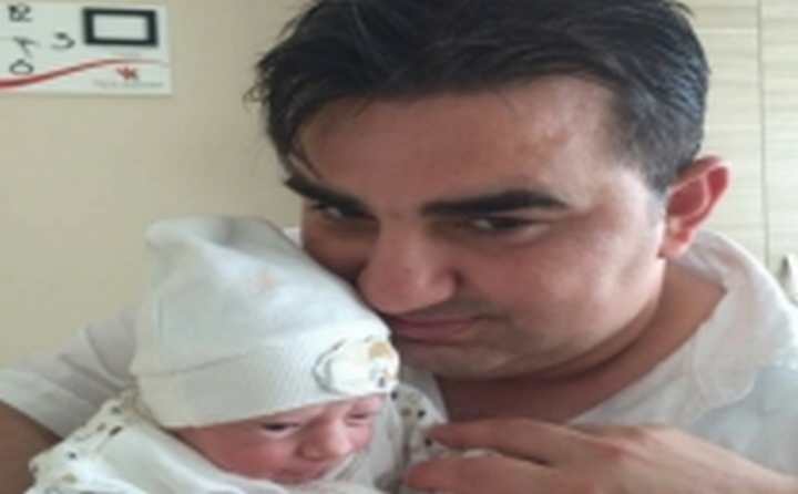 ÖZDEMİR'İN BABALIK SEVİNCİ
