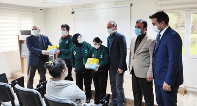 Özel öğrencilerden geri dönüşüm sergisi