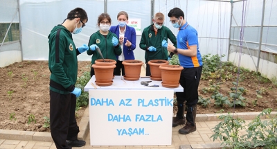 Özel öğrencilere çevre gününe özel etkinlik