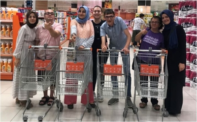 Özel öğrencilerin en özel alışverişi