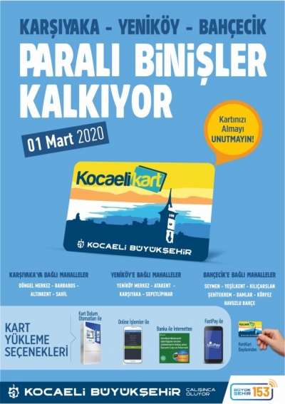 paralı binişler kalkıyor