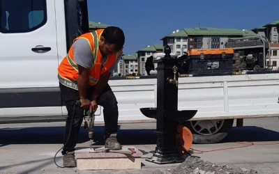 Pazar yerine yeni çeşme