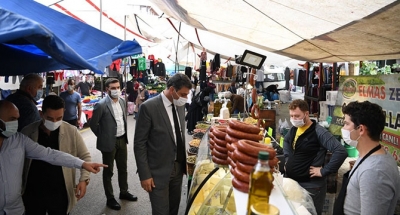 PAZAR YERLERİNE DÜZENLEME