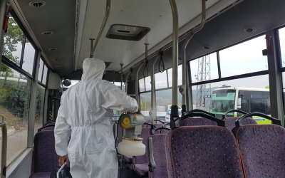 Periyodik olarak dezenfekte ediliyor