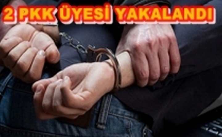 PKK kuryesi 2 kişi polis'den kaçamadı
