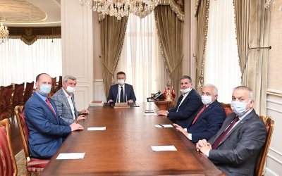 Protokol İmza Töreni Aksoy'un Katılımıyla Gerçekleştirildi