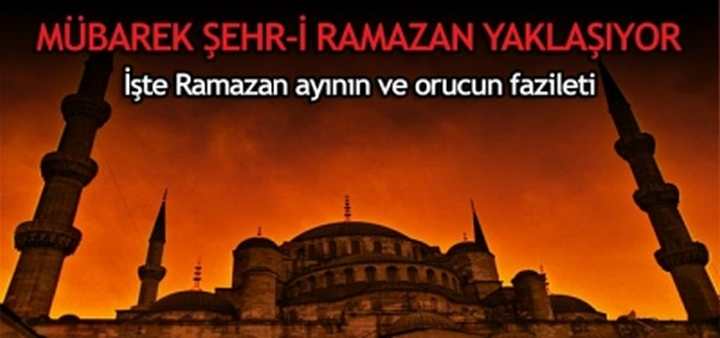 Ramazan ayı ne zaman başlıyor?