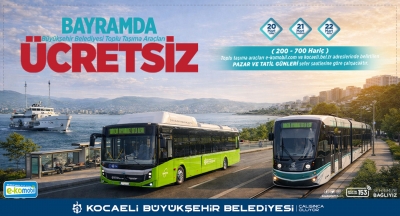 Ramazan Bayramı’nda toplu ulaşım ücretsiz