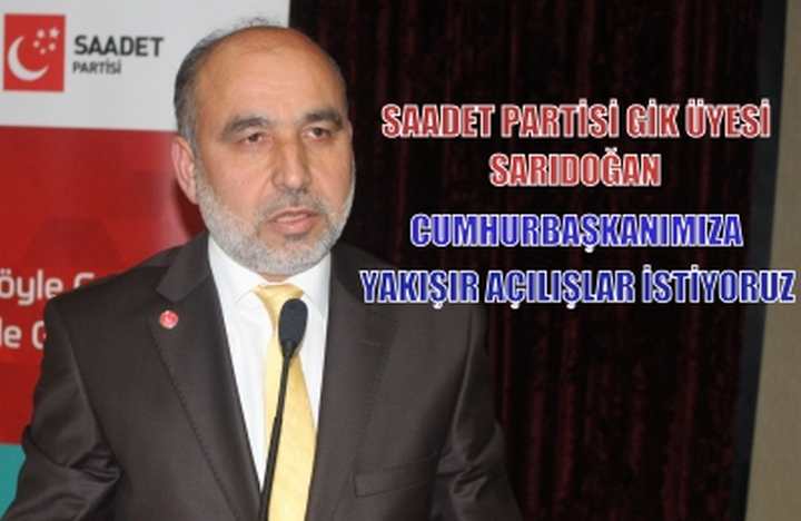 Recep Sarıdoğan Açılış bayramını Eleştirdi