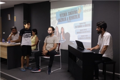 Rehberlik semineri tamam, sıra yetenek sınavında