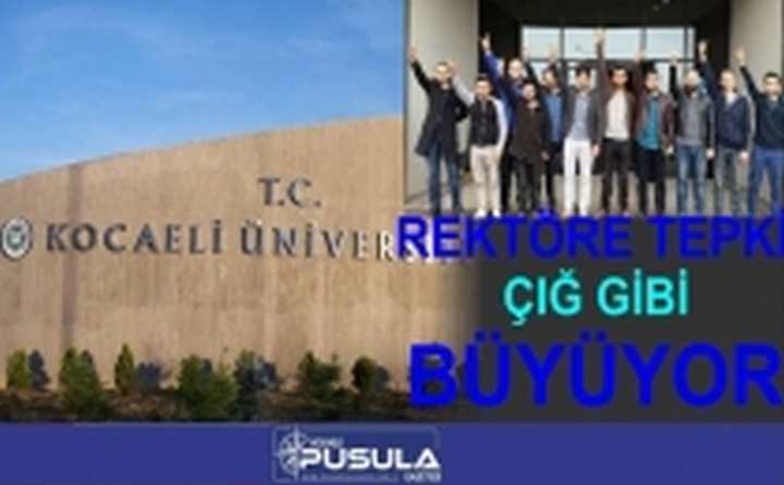 Rektöre Tepkiler Arttı