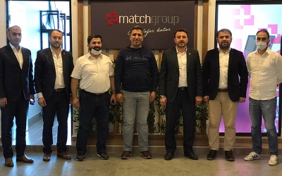 Saadet partisinden Mathcgroup'a ziyaret