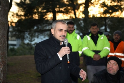 saha ekipleriyle buluştu