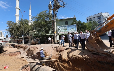 “Sahadayız, şantiyedeyiz, milletimizle birlikteyiz”