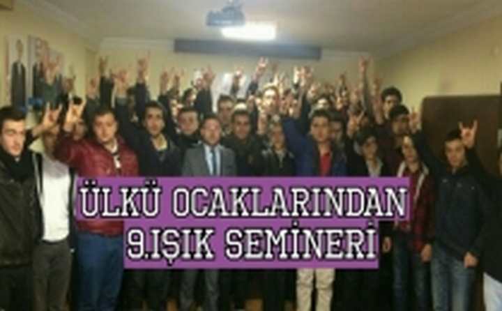 Şanlı Seminer Verdi