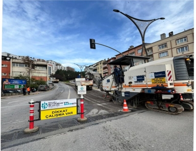 Santral Rampası'ndaki çalışma