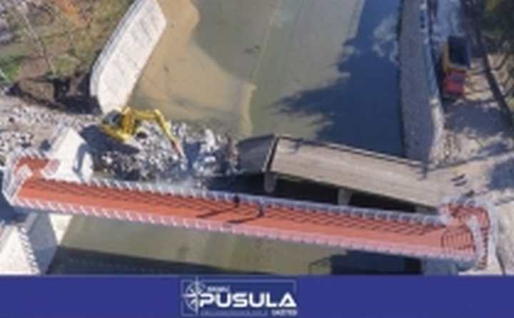 Sarıdere yaya köprüsü tamamlandı
