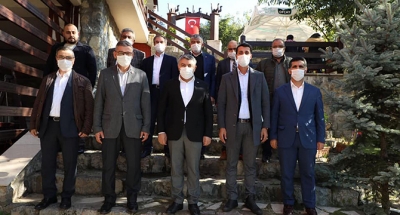 Şayir, muhtarlarla bir araya geldi 