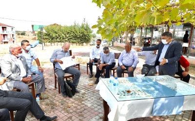 Şayir, muhtarlarla istişare yaptı 