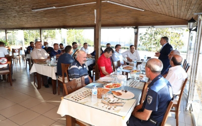 Şayir, zabıta personelini ağırladı 