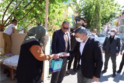 ŞEHİT ANNELERİ UNUTULMADI