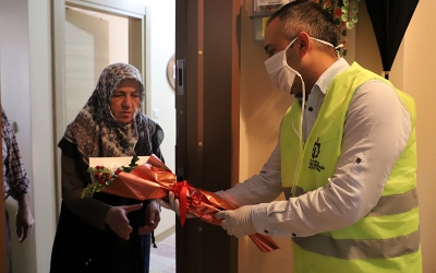 Şehit anneleri unutulmadı