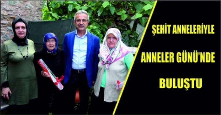 Şehit anneleriyle Anneler Günü’nde buluştu