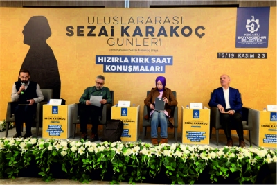 “Sezai Karakoç yazarken keşfeden bir sanatçı”