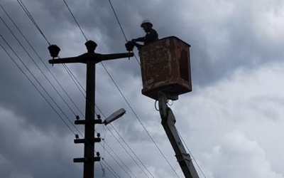 Şiddetli yağış ve dolu SEDAŞ’a engel olmadı
