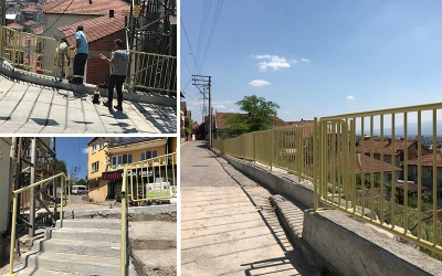 Şık korkuluklarla artık daha güvenli