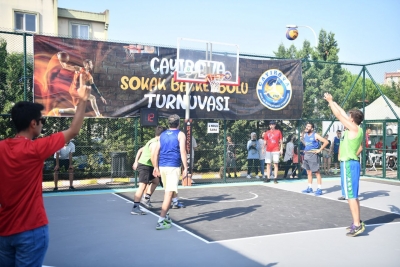 Sokak Basketbolu Heyecanı Yaşanıyor