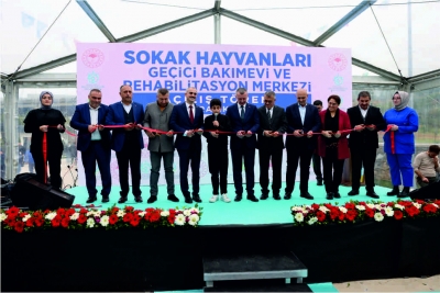 Sokak Hayvanları Geçici Bakımevi hizmete açıldı