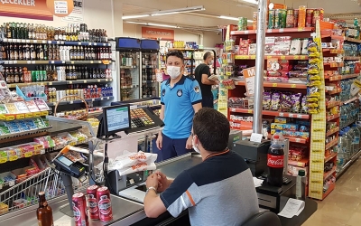 Sosyal mesafe ve maske fiyatı denetimi