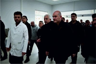 Soylu, Büyükşehir Hastanesi’ni inceledi