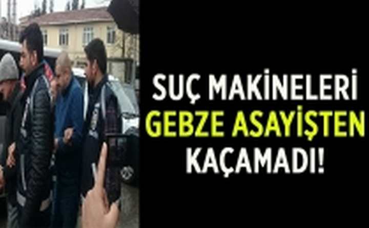 Suç makineleri yakalandı!