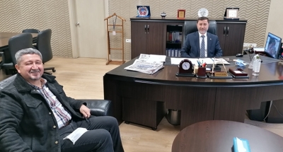 Şükür Çelik'e konuk oldu