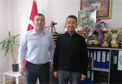 Şükür, Gebze İlçe Spor Müdürü'nün misafiri oldu