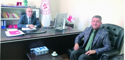  Şükür'den Gebze ilçe spor müdürü Tatoğlu'nu ziyaret