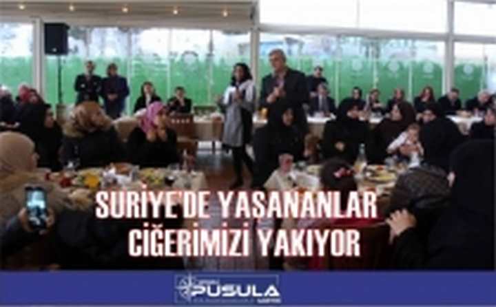 Suriye’de yaşananlar ciğerimizi yakıyor