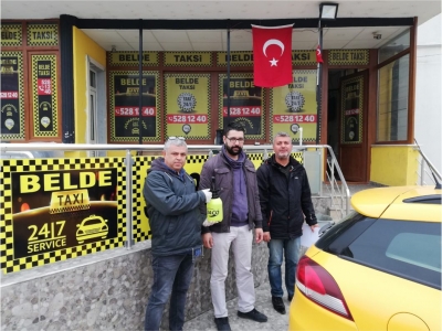 Taksicilere ‘dezenfekte’ pompası