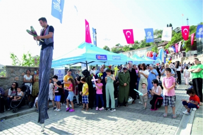 Tarih koridoru şenlendi