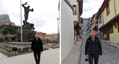 Tarihçi Rıdvan Şükür, adım adım Afyon sokaklarını gezdi  
