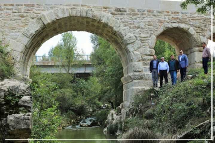 Tarihi Taşköprü’de  restorasyon tamam