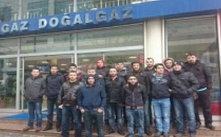 TAŞERON ÇALIŞANLARI İŞ BIRAKTI